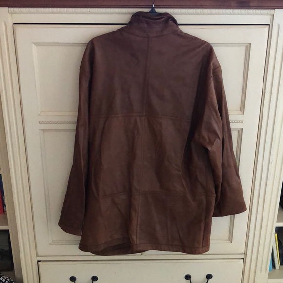 David 2 Genuine Leather/Suede Reversible Jacket - Picture 5 of 8